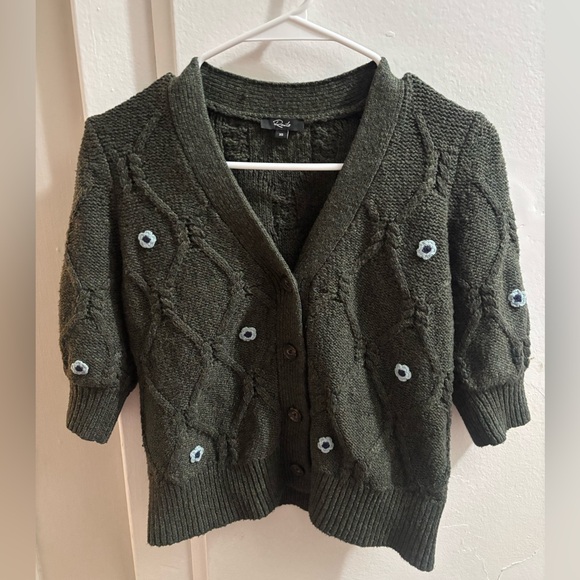 Rails Isla Cardigan Forest Daisies - Picture 5 of 8